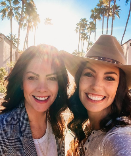 Business Ann Williams of Yearly Co (left) and Mary Heffernan of Five Marys Farms at the Phoenician in Phoenix, Arizona (right)